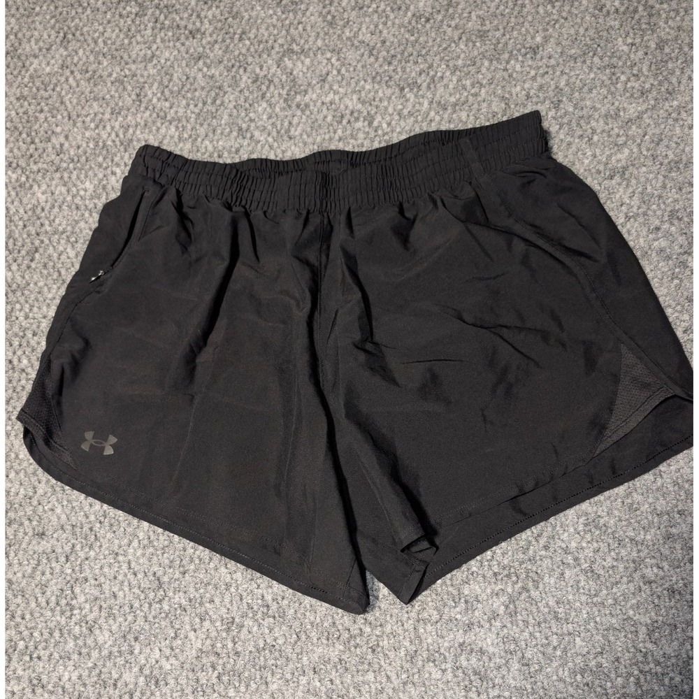 Under Armour Womens Fly-by 2.0 Running shorts Black Size Large
